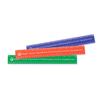 Translucent Standard / Metric Ruler (12")